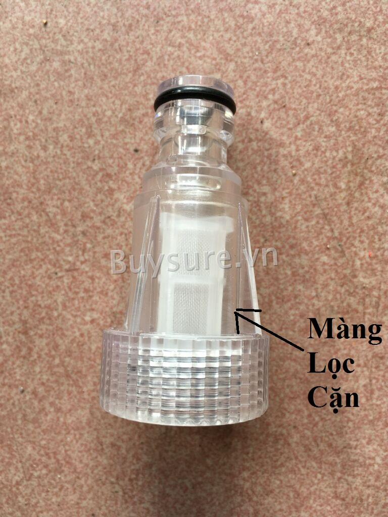 Đầu cút lọc nước máy rửa xe có màng lọc- hàng chuẩn -dùng mọi loại máy rửa xe cao áp