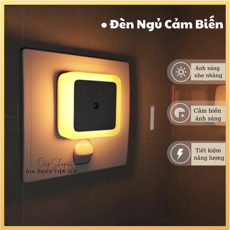 Đèn ngủ cảm ứng - Đèn cảm ứng - Đèn cảm biến khi có người - Đèn cảm ứng - thông minh - Đèn cảm biến