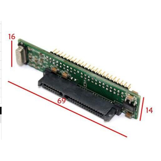 Cổng chuyển 2.5" ide to sata adapter