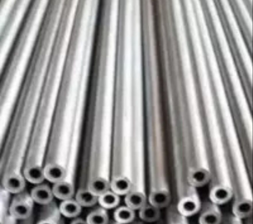 Trục con lăn băng chuyền thép trắng phi 12 lỗ 6.4mm