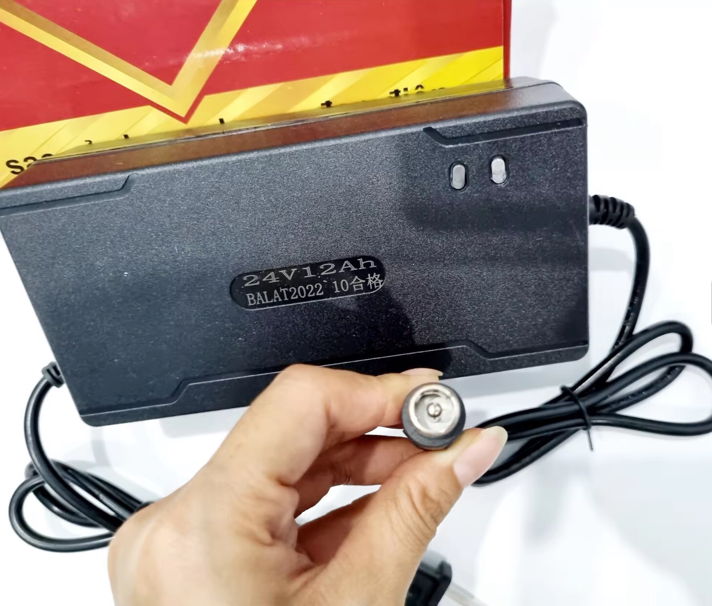 sạc 24V-12AH xe đạp điện - sạc 2 bình xe điện