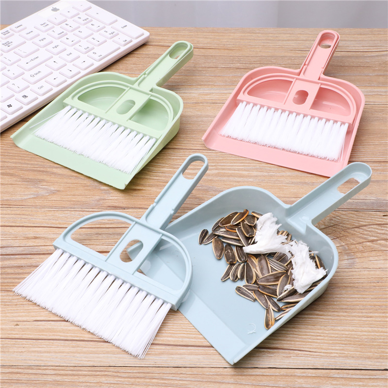 Bộ Chổi Kèm Hốt Rác Mini Tiện Dụng