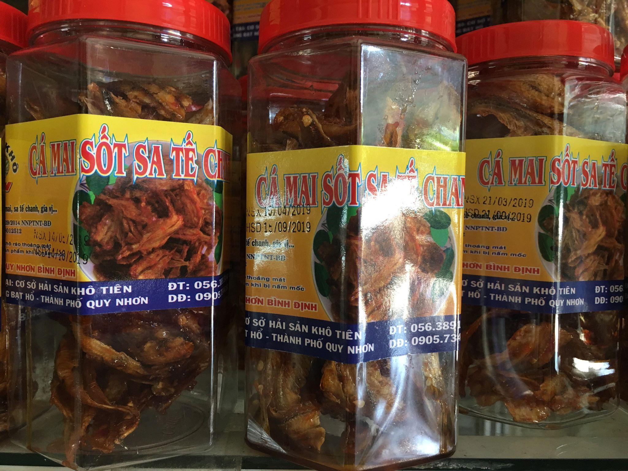 Cá mai sốt sa tế chanh