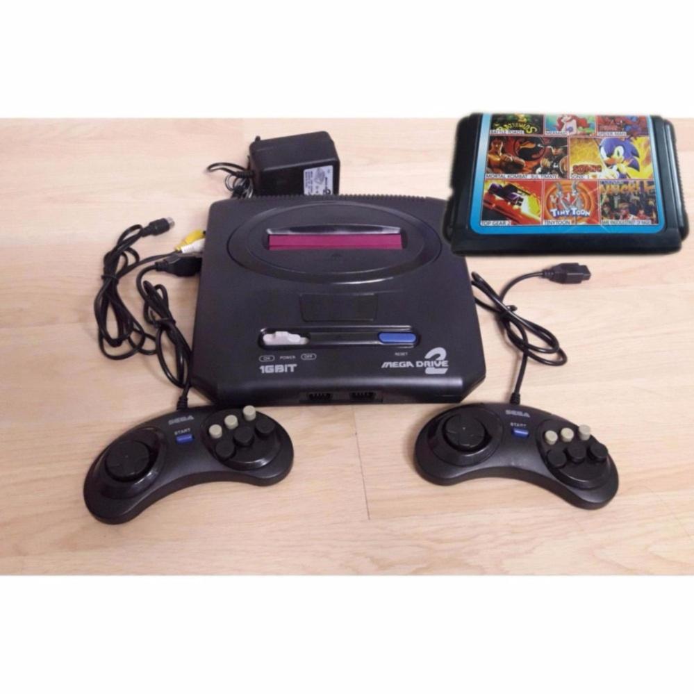 Máy chơi game Sega Mega Drive độ phân giải 16 bit Kèm băng game 9 in1
