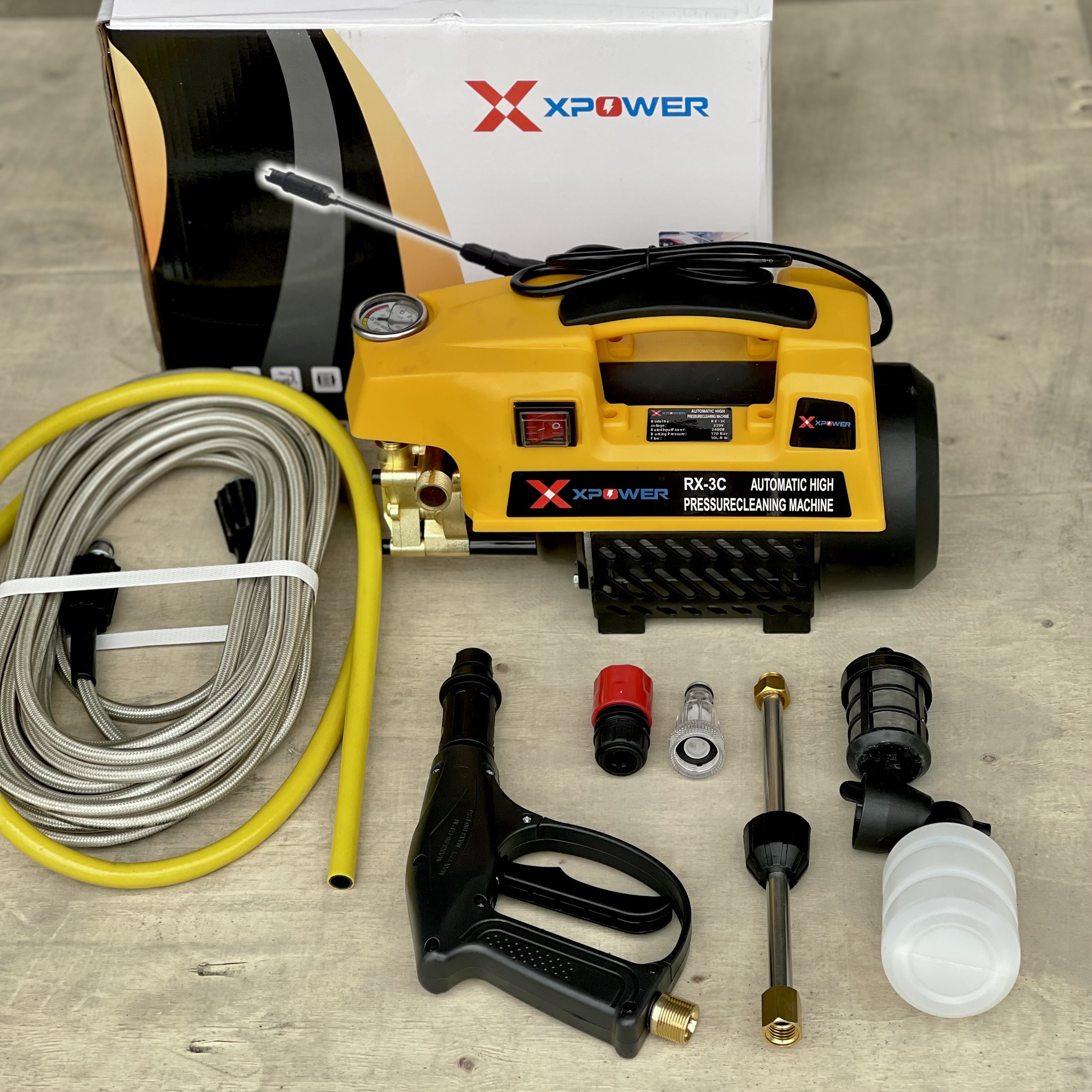 Máy rửa xe xpower nhật bản 2400w