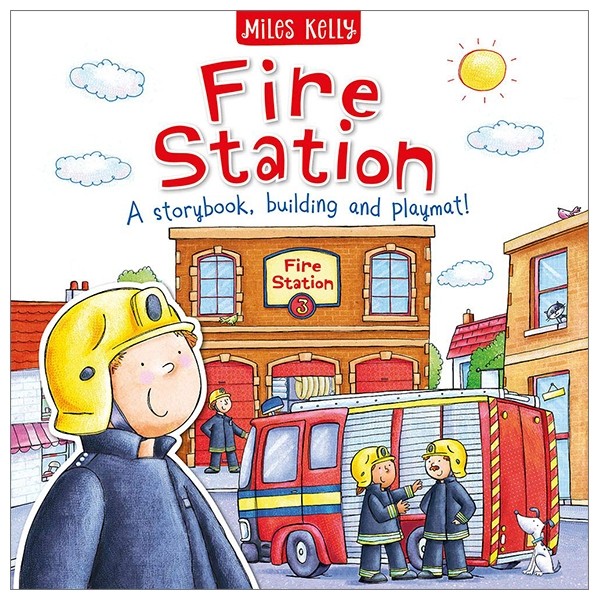 Sách Ngoại Văn - Fire Station - Miles Kelly