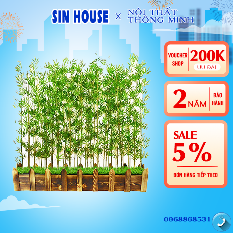 Cây giả trang trí, cây tre cây trúc giả trang trí phòng, cây giả cao cấp như cây thật