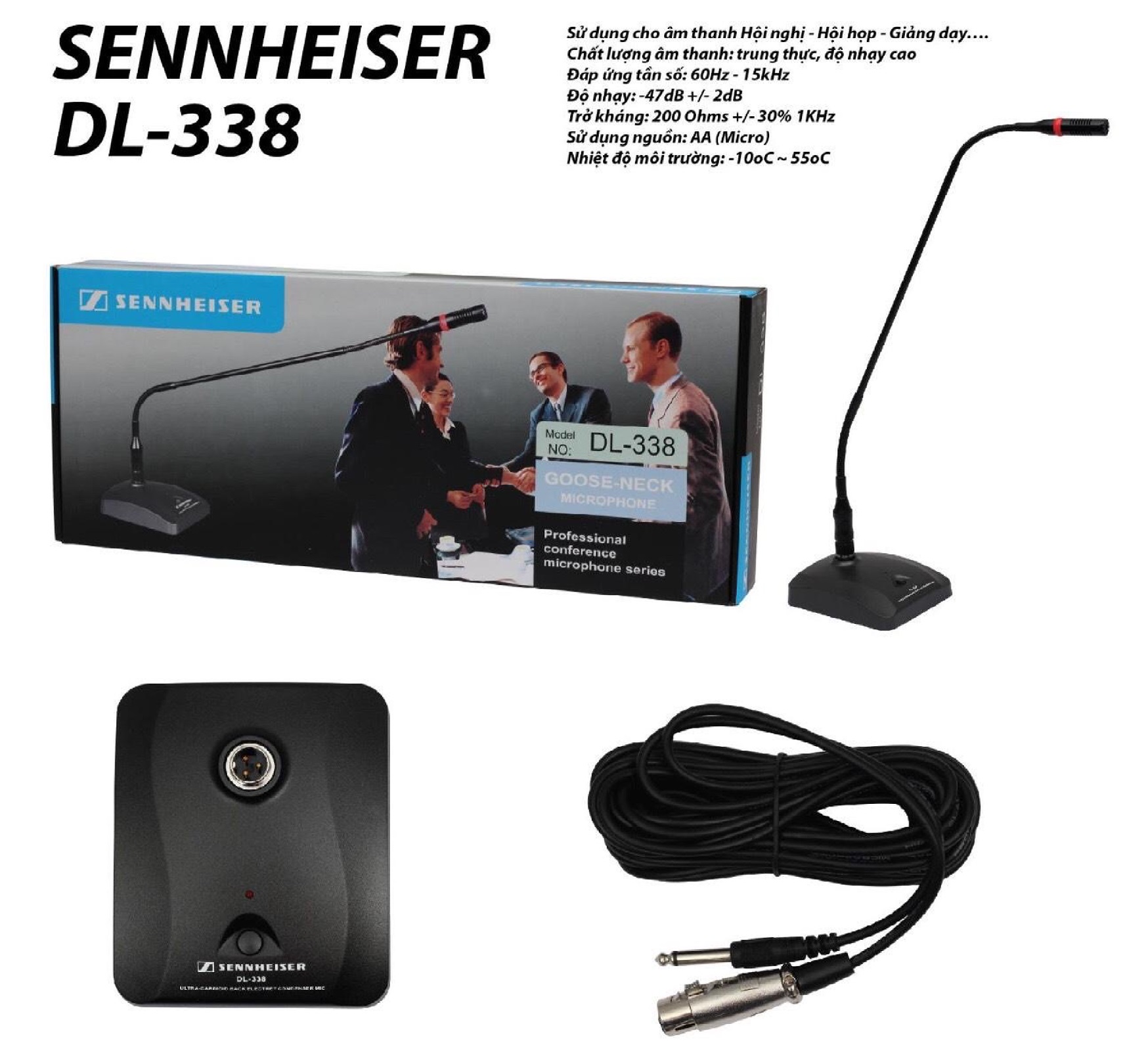 Micro hội nghị sennheiser dl-338