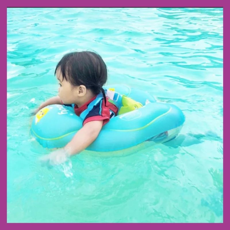 Phao bơi chống lật, phao an toàn có đai cho bé từ 3 tháng đến 7 tuổi