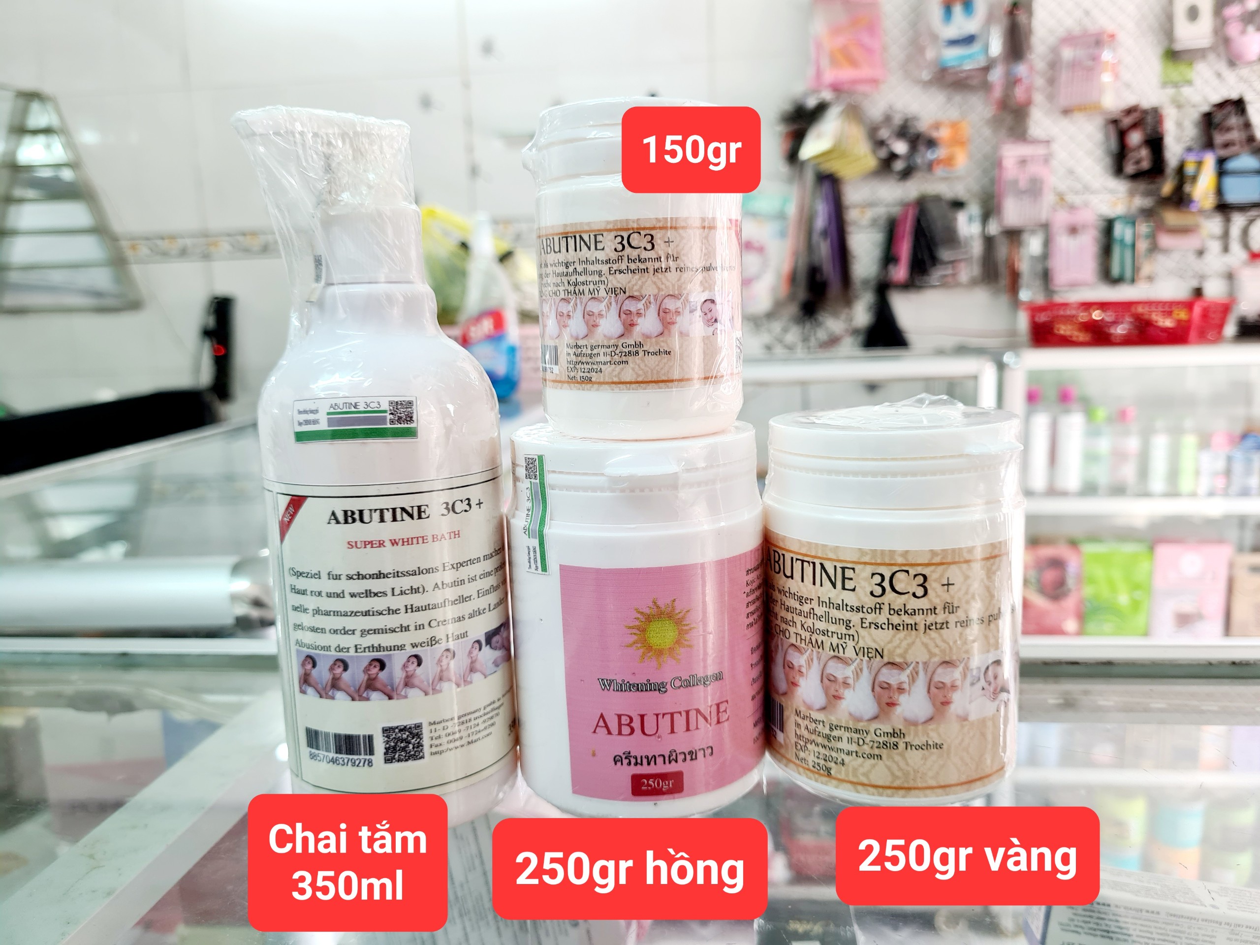 Combo kích trắng abutin 3c3 siêu hot