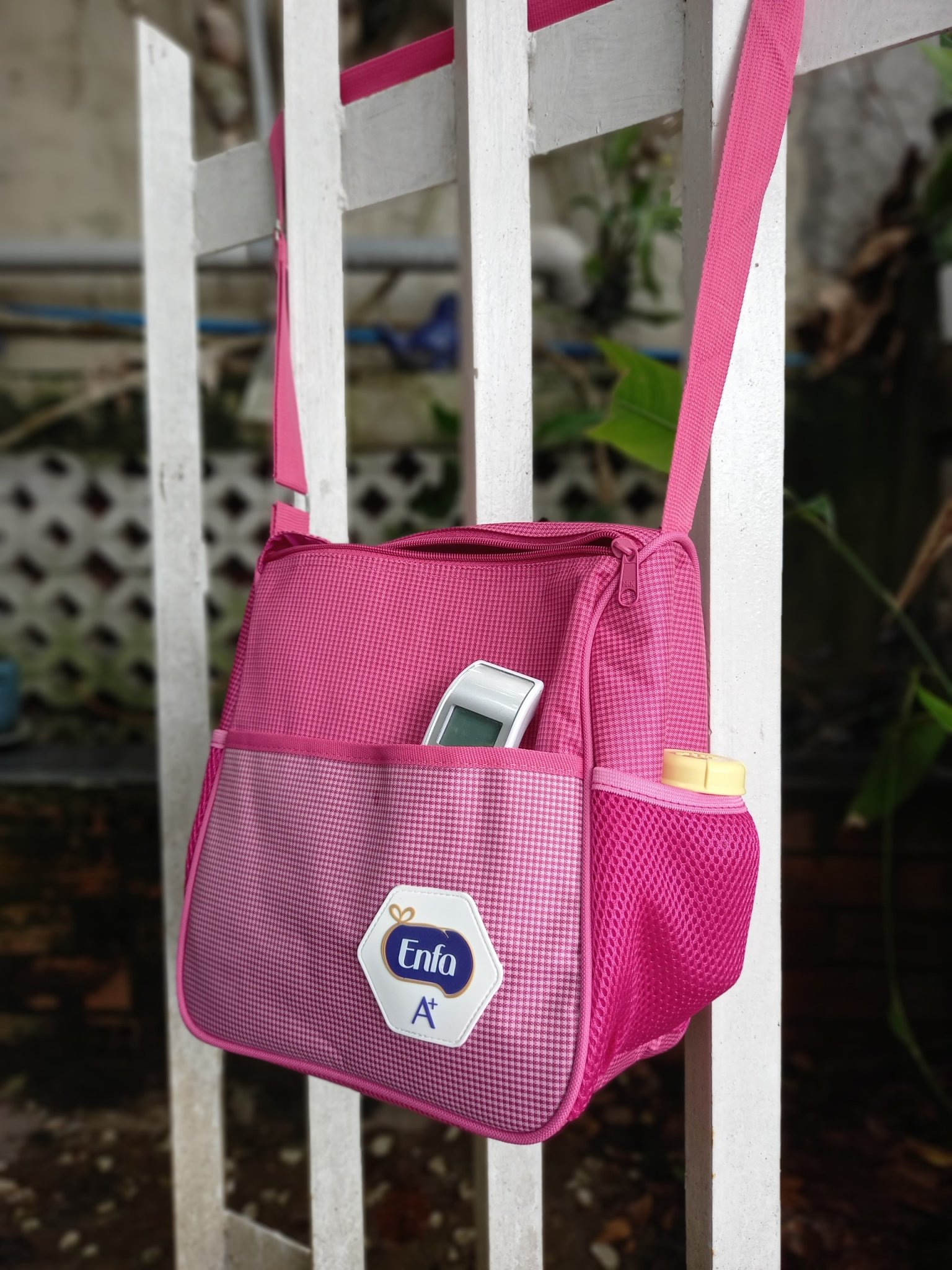 [HCM]Balo hàng khuyến mãi sữa Enfa MÀU HỒNG - Túi đựng cho mẹ bỉm sữa - Ba lô cho bé -Túi xách -Ba lô trẻ em - Túi trẻ em