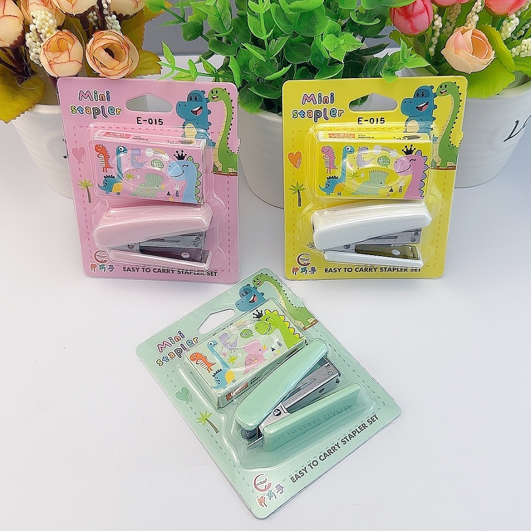 Dập ghim mini màu sắc dễ thương