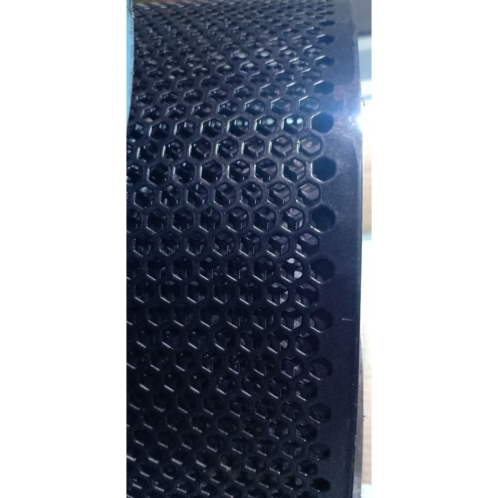 [HCM]Tôn Lỗ Lục Giác Làm LOA - Loại dày 08mm(8dem đúng) - Lỗ 6mm(6ly) - Sơn Tĩnh Điện Màu Đen - Tấm 1m x 2m