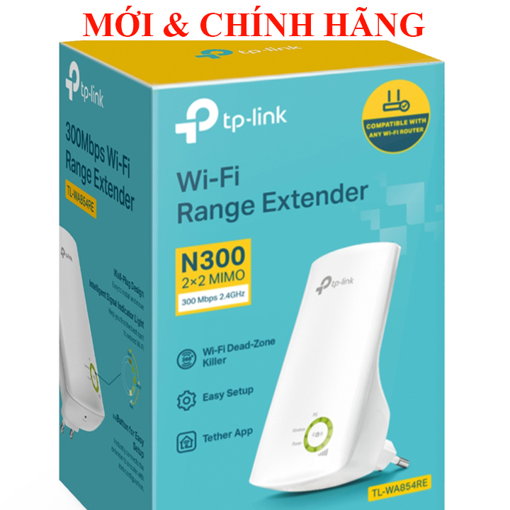 Bộ kích sóng wifi nhỏ gọn đơn giản tp-link re200 ac750, tl-wa850re, tl-wa854re, tl-wa855re