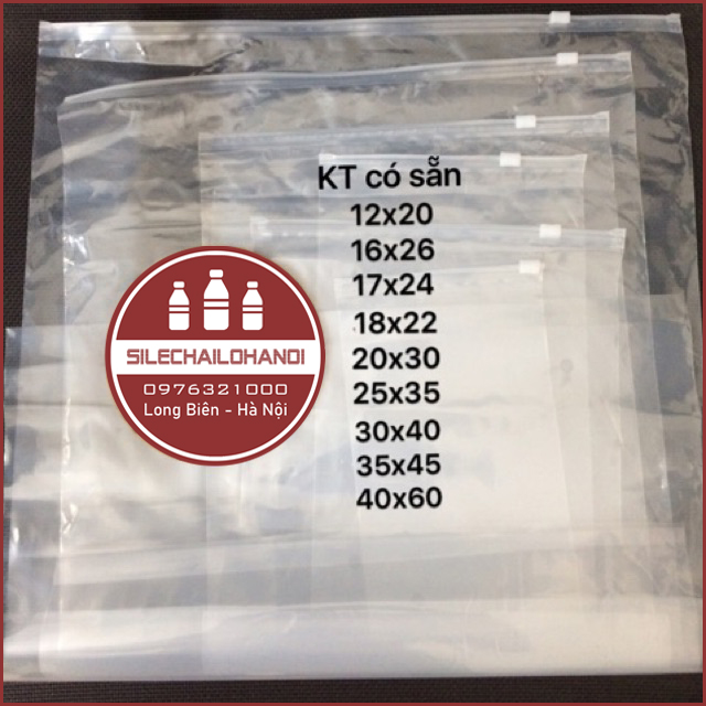 100g túi zip khoá kéo