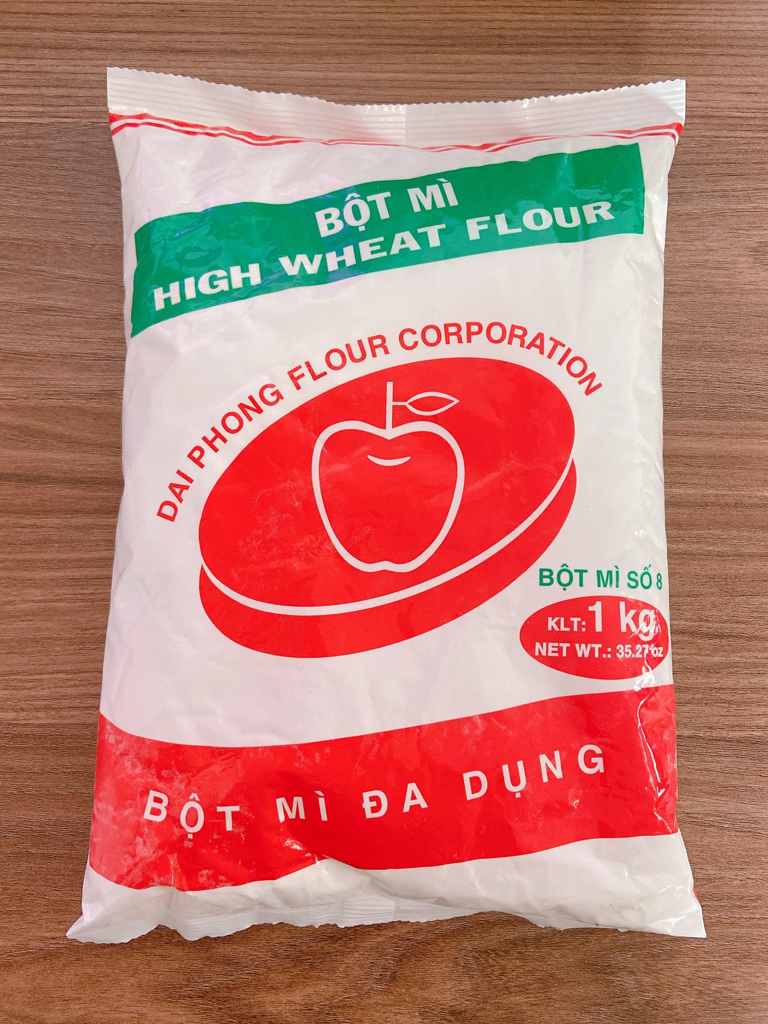 Bột mì táo đỏ gói 1kg