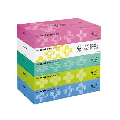 [HCM]KHĂN GIẤY KHÔ NEPI NEPI MATE HỘP 150 TỜ - HÀNG NHẬT NỘI ĐỊA