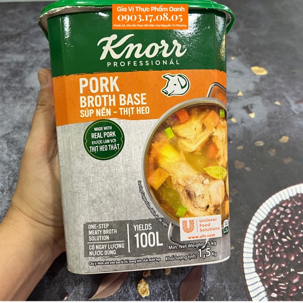 Súp nền thịt heo Knorr