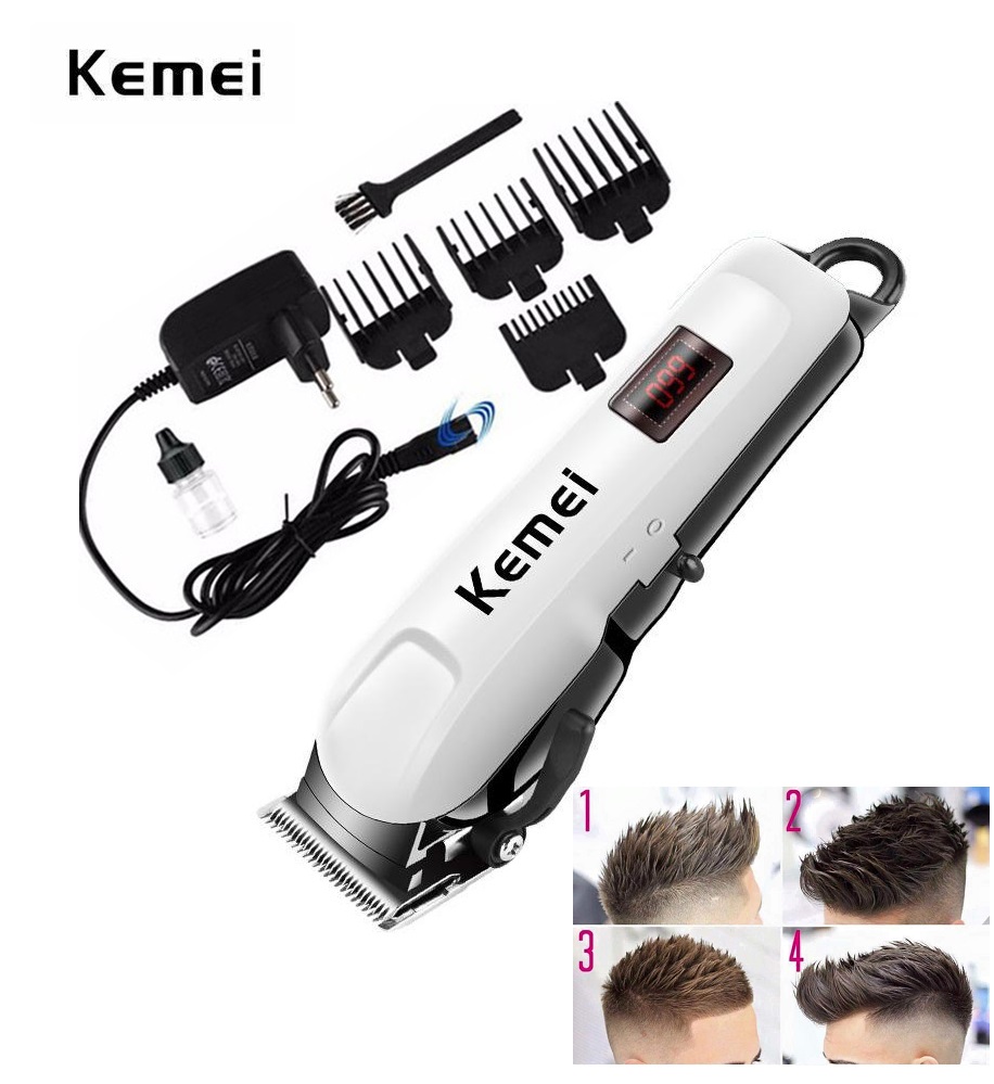 Tông đơ usa barber cắt tóc nam tông đơ cắt tóc kemei pro km-809a chuyên nghiệp cho thợ, salon thẩm mỹ tóc, ... tông đơ cắt tóc bền bỉ giá rẻ - tông đơ cắt tóc tốt giá rẻ