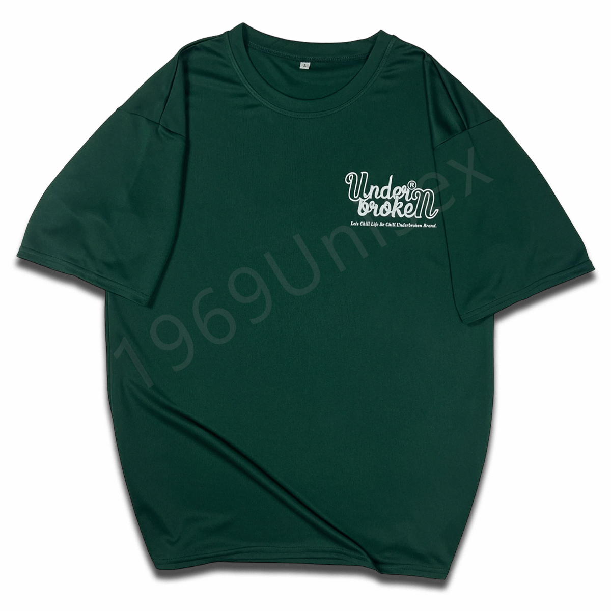 Áo Thun Tay Lỡ Form Rộng 1969Unisex Áo Phông Unisex Nam Nữ Form Rộng Tay Lỡ UNDERBROKEN Trang Hàn Quốc Kiểu Dáng Trẻ Trung