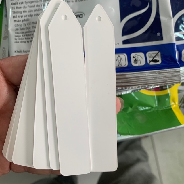 Combo 100 thẻ ghi tên cây trồng