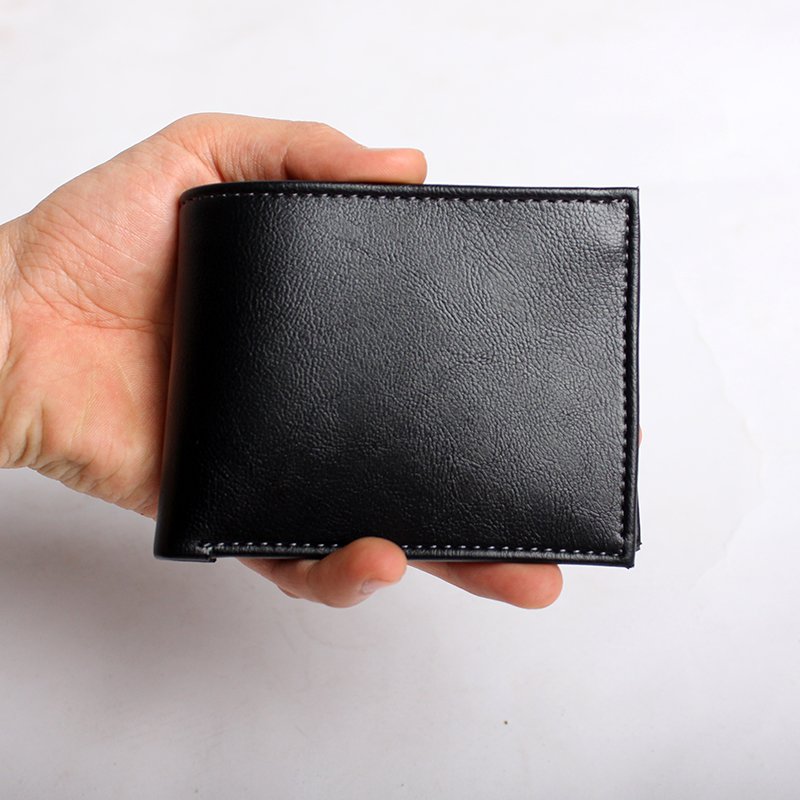 Ví nam bóp nam da Pu mềm mịn thời trang kích thước nhỏ gọn 10x8.5cm