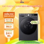 [Trả góp 0%]Máy giặt LG Inverter 9 kg FV1409S4M1  - Hàng Chính Hãng - Mới 100%