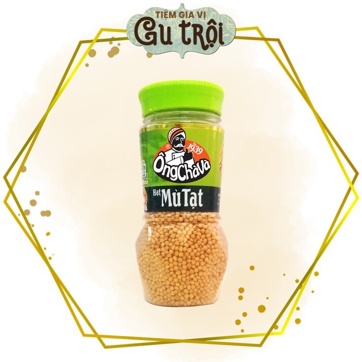 Hạt mù tạt vàng 60gr ông chà và