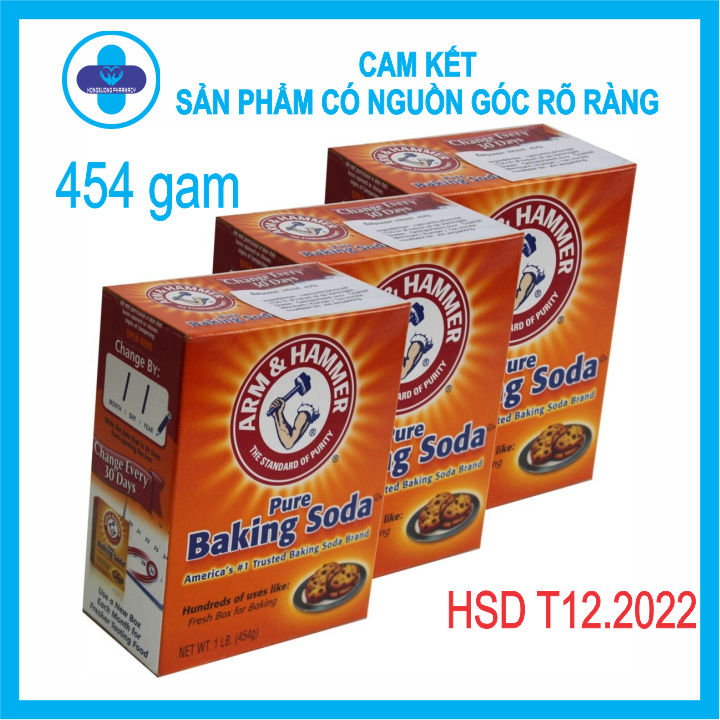[CHÍNH HÃNG] BAKING SODA -  Bột đa công dụng nhập khẩu từ Mỹ