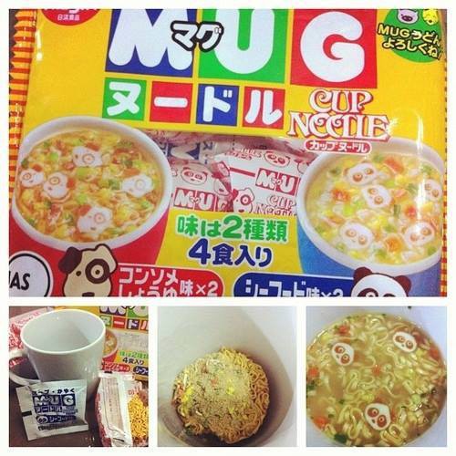 Mì tôm Mug cho trẻ em Nhật Bản Mới nhất