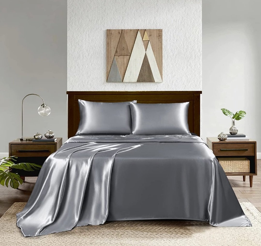 Ga lẻ phi lụa mịn mát, ga giường drap lẻ hàng phi lụa Thái Tuấn Silk cao cấp mát lạnh hàng loại 1 không nối vải XƯỞNG CHIẾU MIỀN NAM