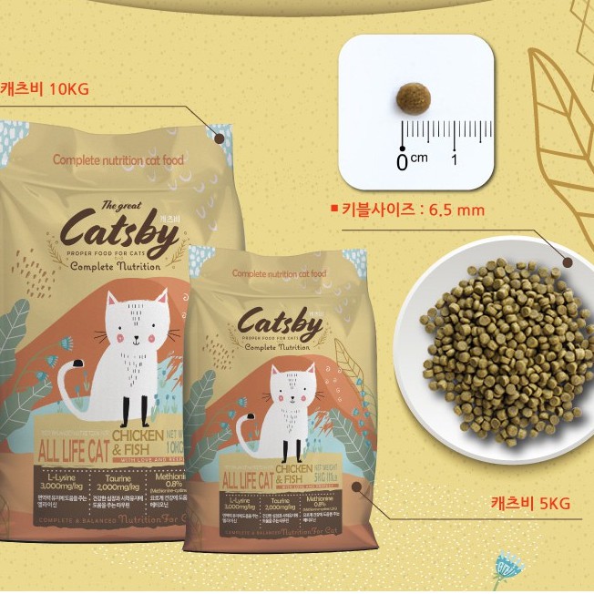 Thức ăn hạt cho mèo mọi lứa tuổi - Thức ăn Casby