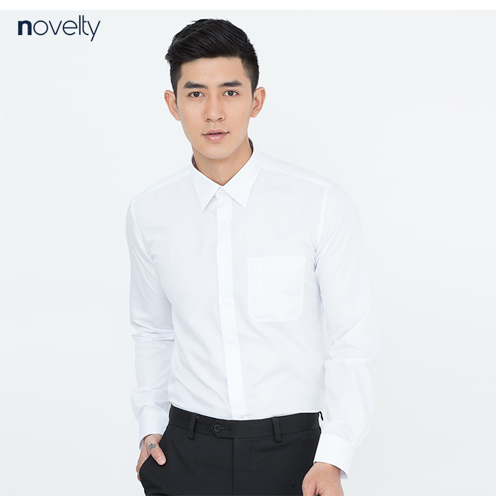 Áo sơ mi nam tay dài Novelty thời trang NSMMMWMCVC191265D