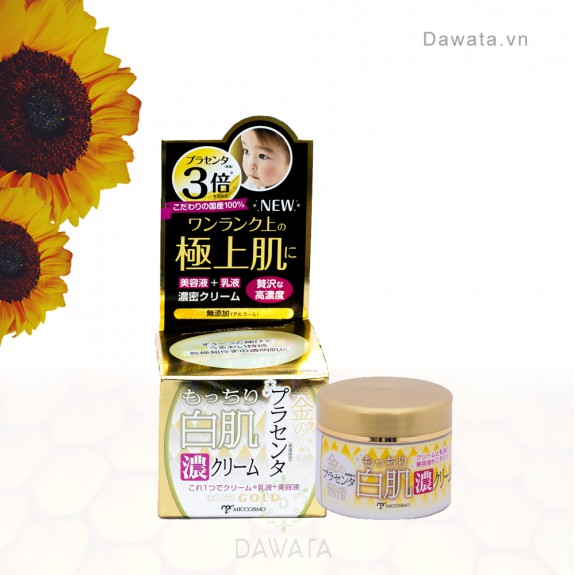 Kem dưỡng trắng da đậm đặc tinh chất placenta vàng – miccosmo white label gold