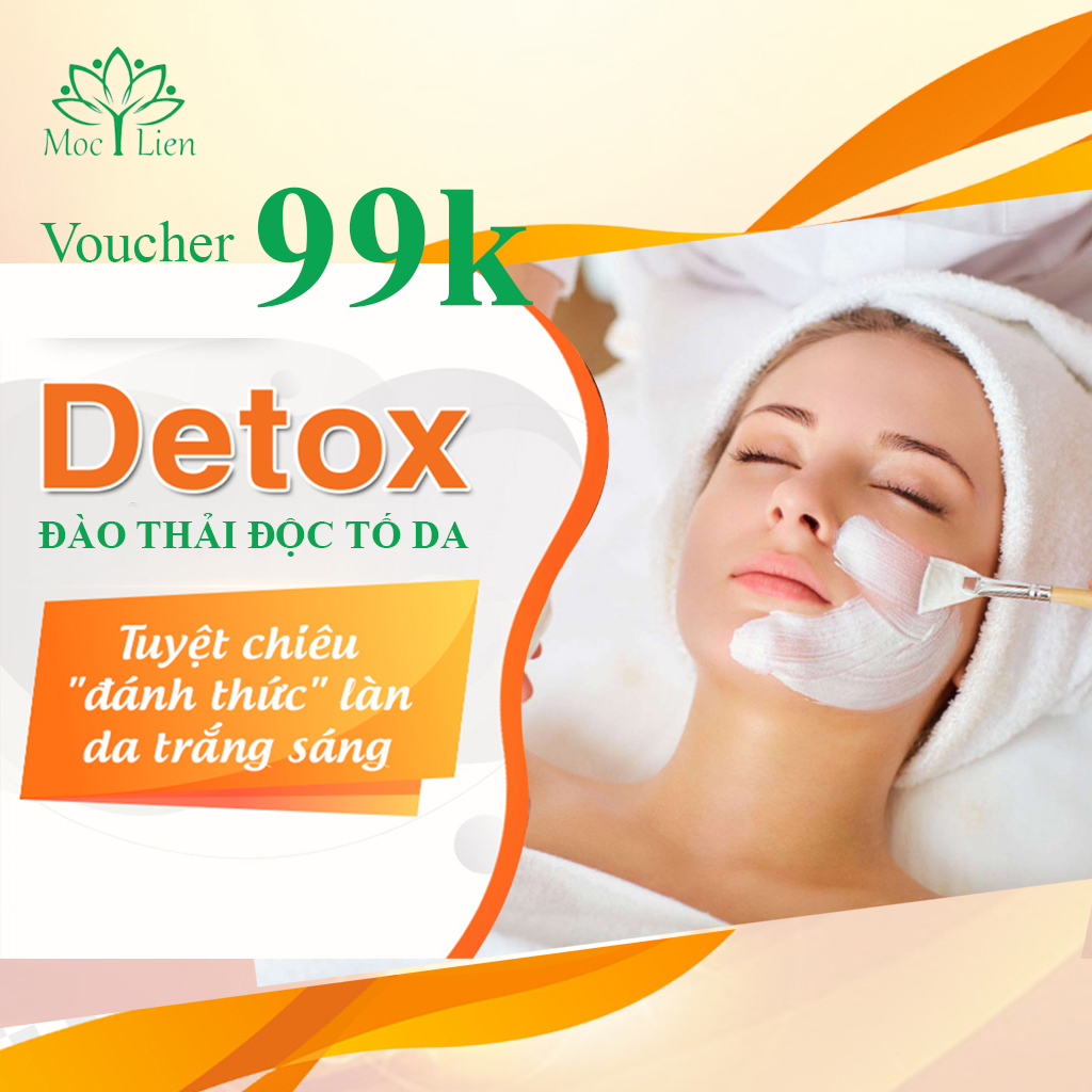 HCM - Voucher Spa Chăm Sóc Da - Detox Đào Thải Độc Tố Da Cơ Bản tại TM Mộc Ý Liên