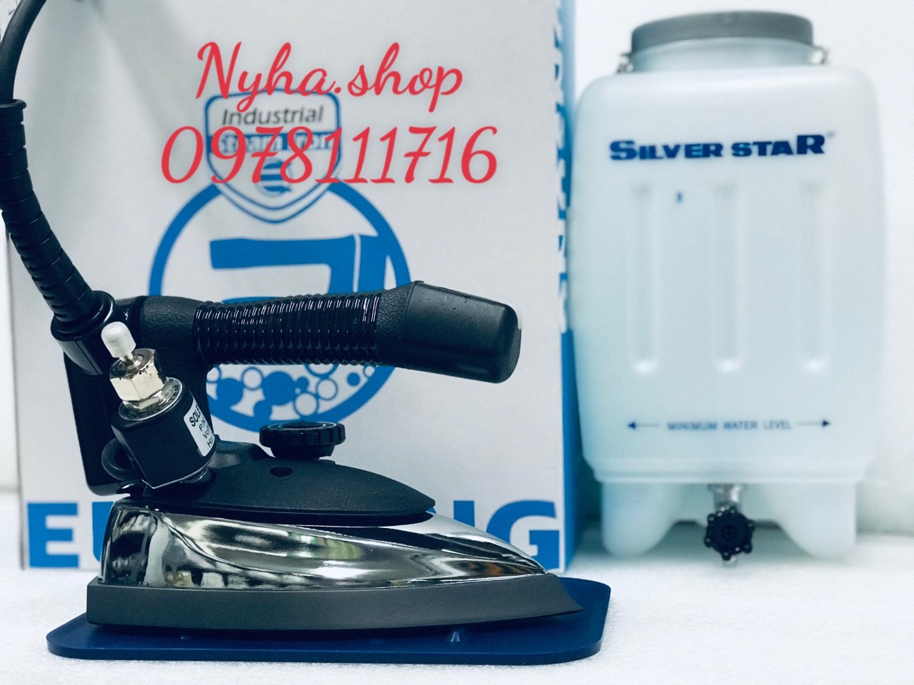 BÀN ỦI HƠI NƯỚC EUNSUNG HÀN QUỐC CHÍNH HÃNG