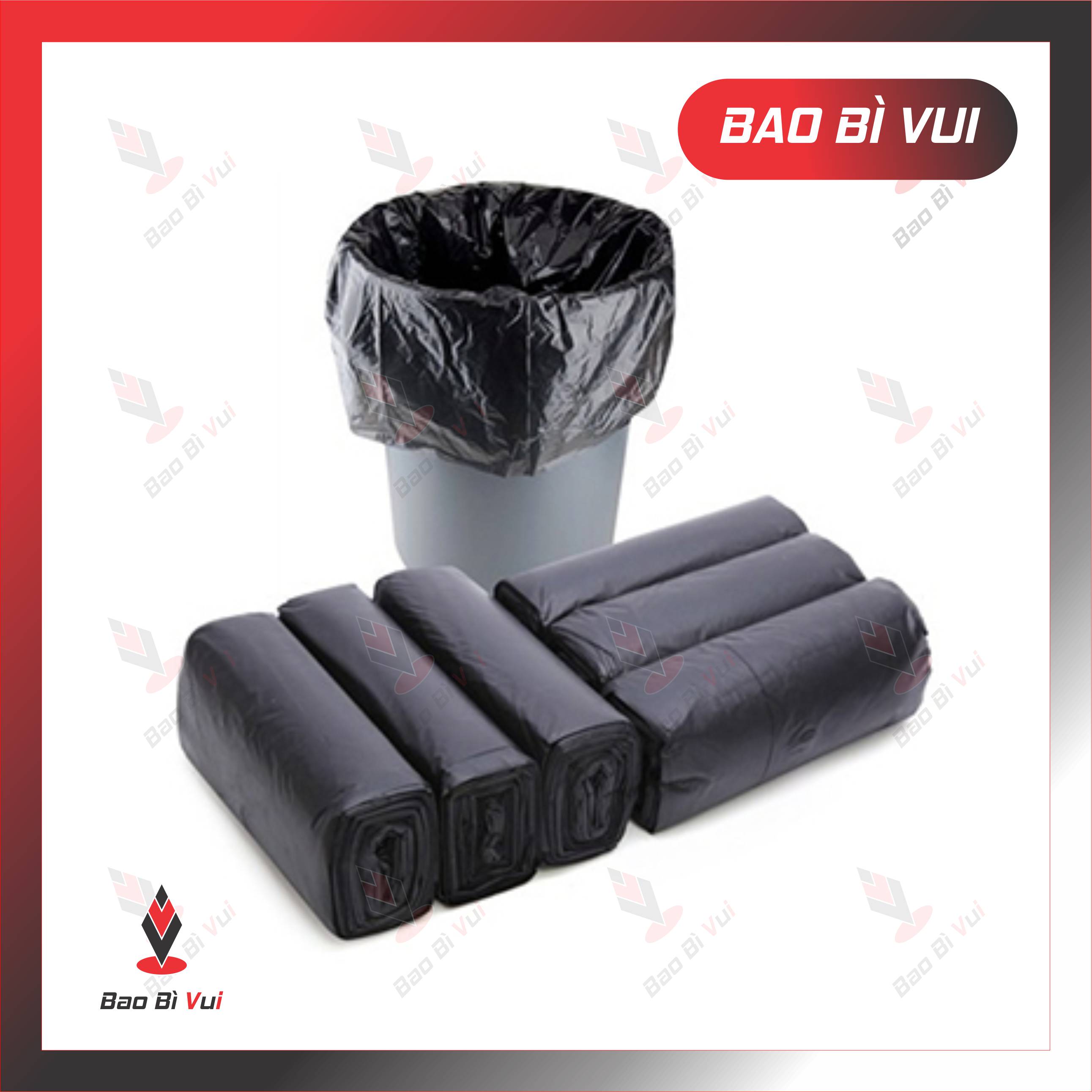 Túi rác đen cuộn - 0904450899