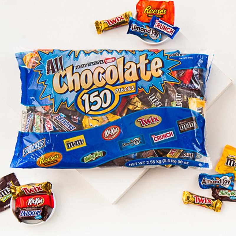 [2.25KG] 150 pieces Socola Hỗn Hợp Kirkland Mỹ - Date T3/2024