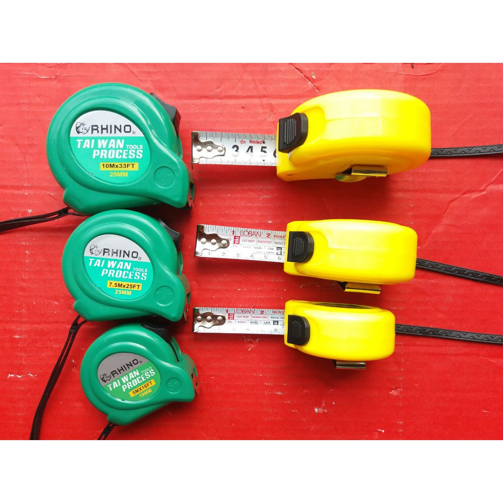 Thước kéo đủ kích cỡ 3m vs 5m vs 7m tốt