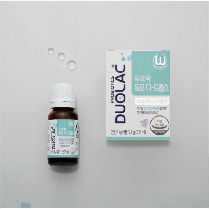 Duolac drop d3 kết hợp men tiêu hoá hàn quốc