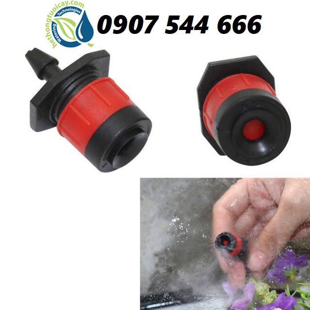 Combo 50 đầu phun tưới gốc chỉnh lưu lượng