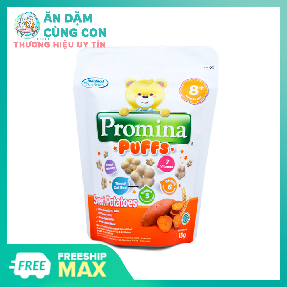 Bánh Ăn Dặm Promina Vị Khoai Lang 15gr