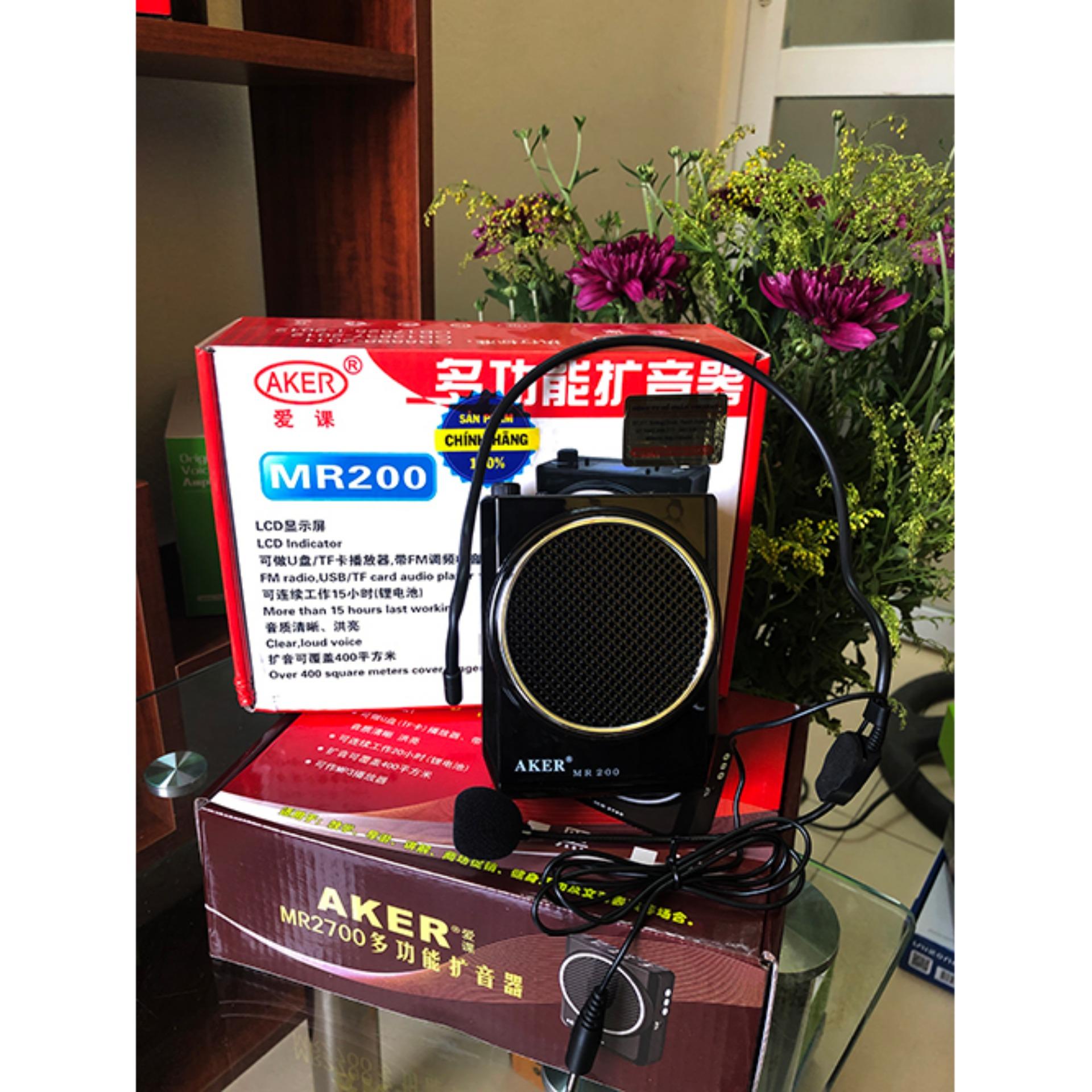 Máy trợ giảng aker mr-200 có dây
