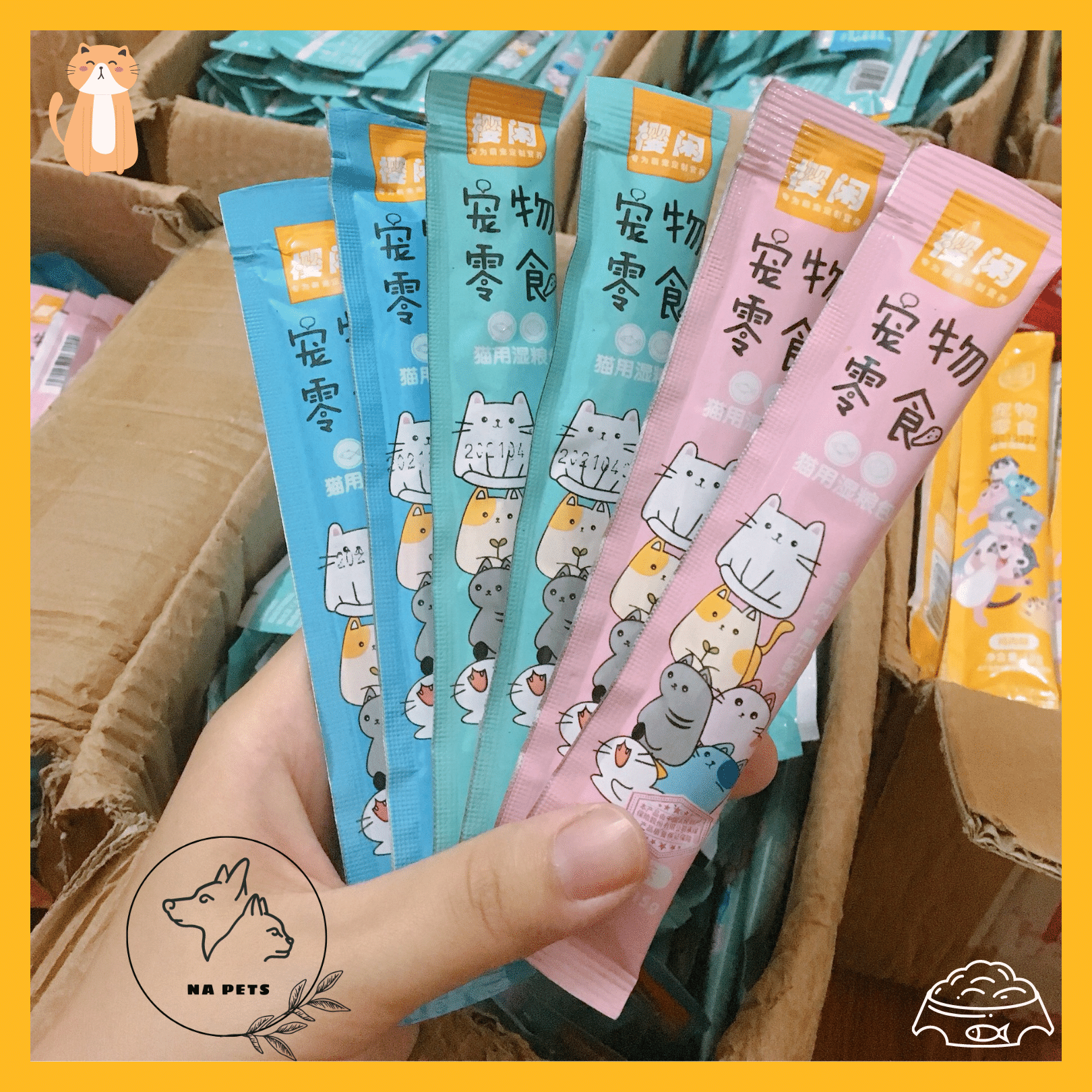 [S01] Soup Thưởng Shizuka combo 10 gói  -  Súp Thưởng Shizuka dinh dưỡng cho mèo  -  thanh 15gr - 3 vị