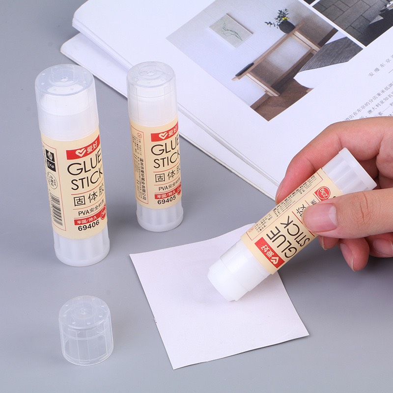 Keo hồ dán giấy thủ công dạng thỏi khô Glue Stick hồ keo khô văn phòng phẩm tiện ích
