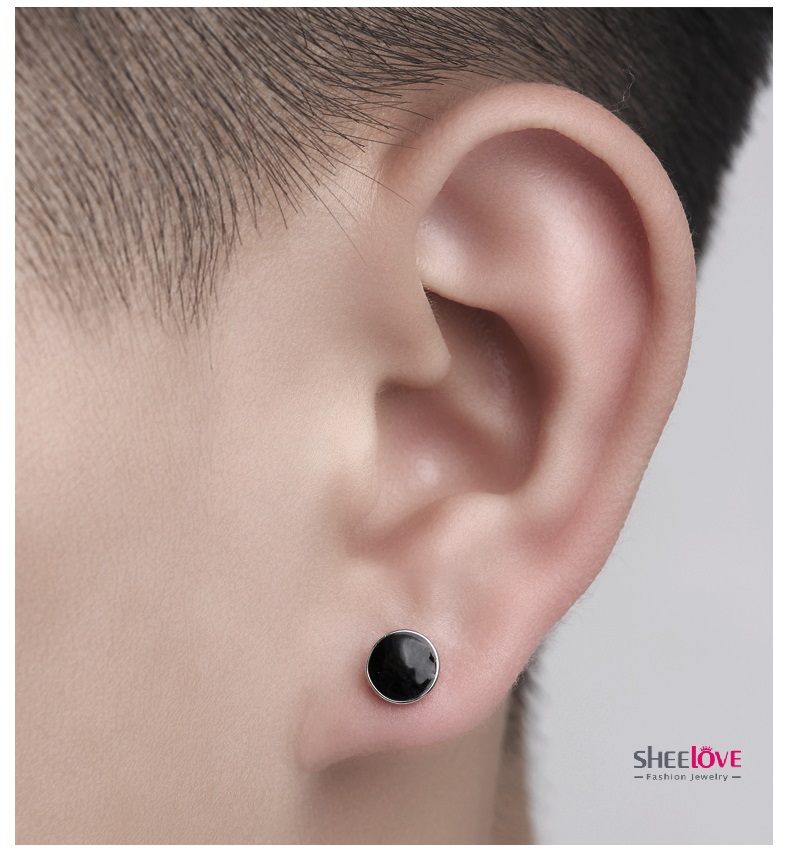[HCM]Bông tai Nam nữ hình tròn nhỏ đơn giản phong cách - UNISEX Style - Cá tính mạnh mẽ nhiều kiểu dáng - Bông tai tròn Hip hop