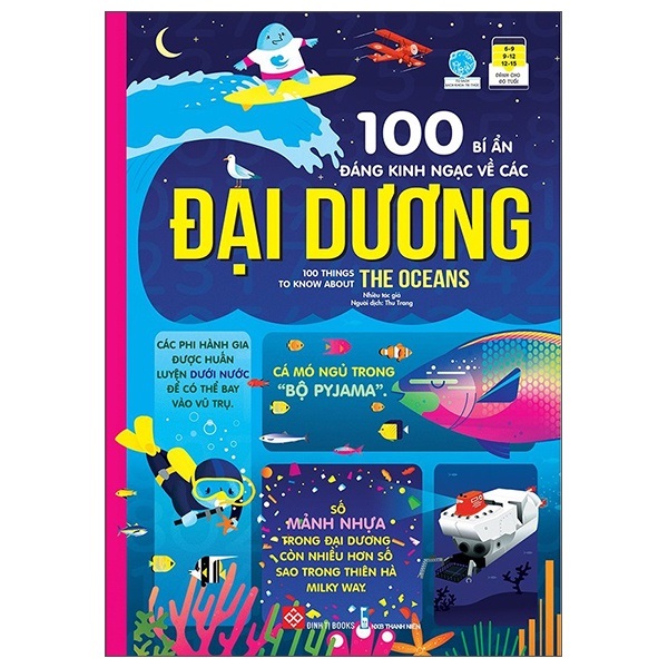 Sách - 100 bí ẩn đáng kinh ngạc về các đại dương - 100 things to know about the oceans - DT119