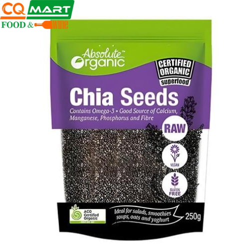Hạt chia seeds absolute organic 250g