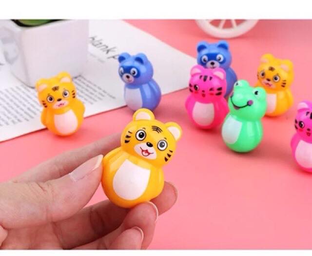 Sét 10 Búp bê Lật Đật Mini Đáng Yêu