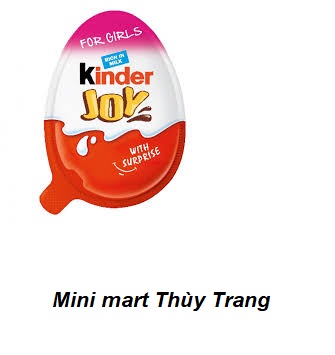 [HCM]Socola Trứng Kinder Joy Bé Gái - Hộp 20g